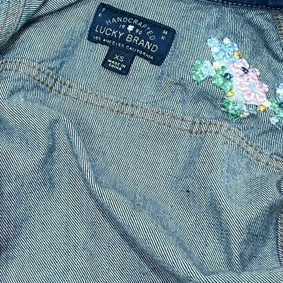 Lucky Brand Handcrafted Jean Jacket - Picture 3 of 4